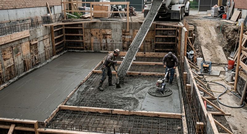 Basement Concrete Installation in Saint Cloud, FL