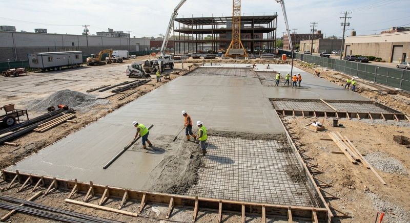 Commercial Slab Installation in Windermere, FL