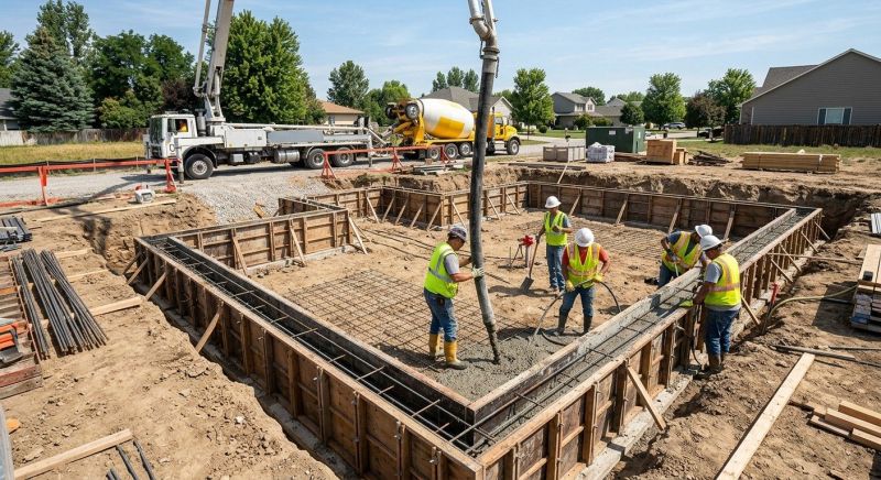 Concrete Foundation Installation in Orlando, FL