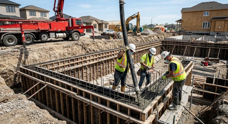 Foundation Wall Pouring in Kissimmee, FL