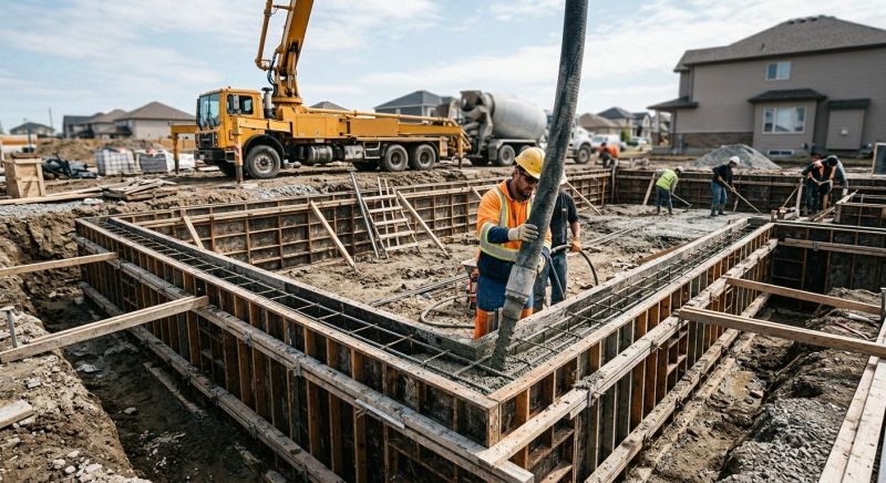 Foundation Wall Pouring in Maitland, FL